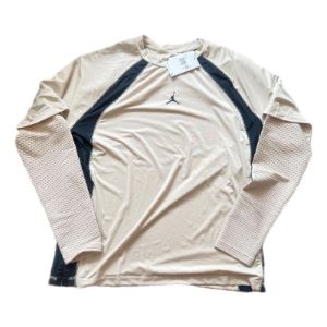Air Jordan Dri-fit Sport Long-sleeve Top 'Beige' DV1285-206 sold by KicksCrew