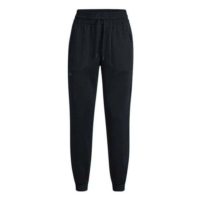 (WMNS) Under Armour Splendid Sweatpants 'Black' 1382286-001 sold by KicksCrew