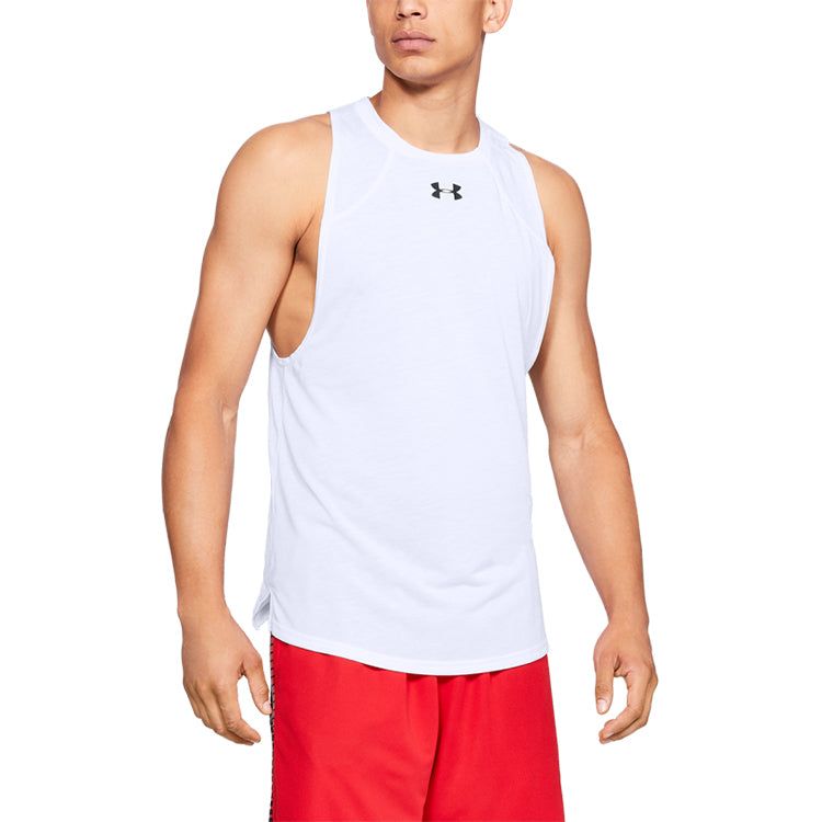 Under Armour Baseline Performance Tank 'White' 1326706-100 sold by KicksCrew product image thumbnail 4