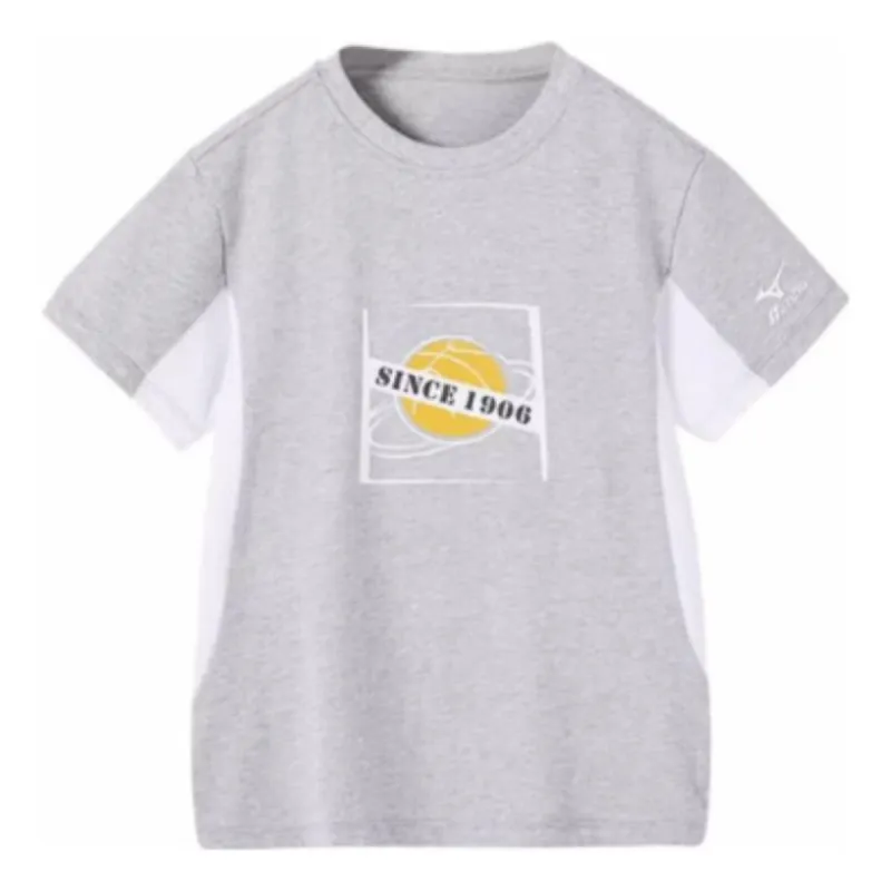 (GS) Mizuno Casual T-shirt Suit 'Grey' TZ3041 made by Mizuno