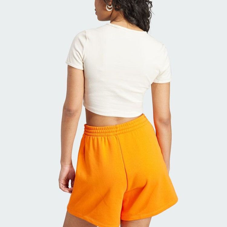 (WMNS) adidas originals Essentials Rib Tee 'White' IJ7804 sold by KicksCrew product image thumbnail 3