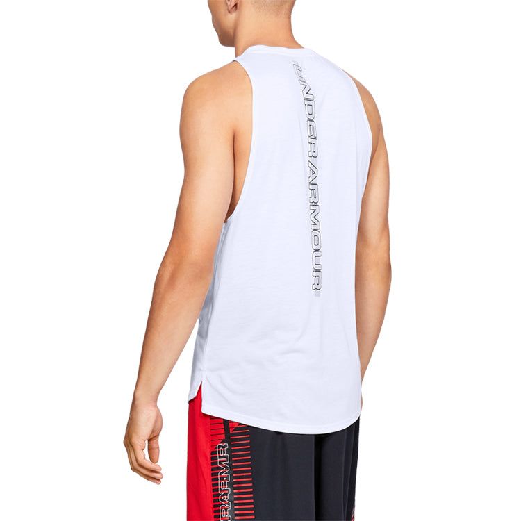Under Armour Baseline Performance Tank 'White' 1326706-100 sold by KicksCrew product image thumbnail 3
