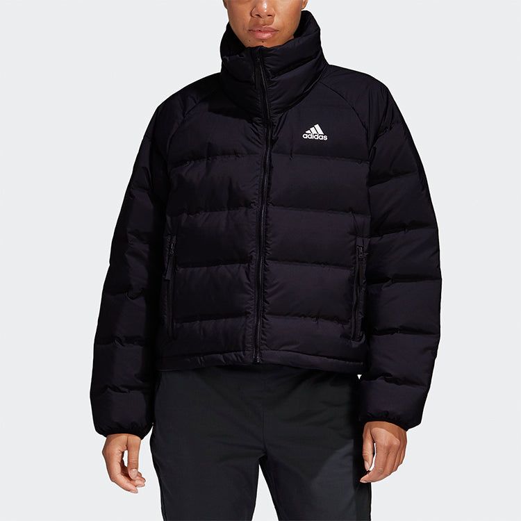 (WMNS) adidas Helionic Relaxed Fit Down Jacket 'Black' FT2563 sold by KicksCrew product image thumbnail 3