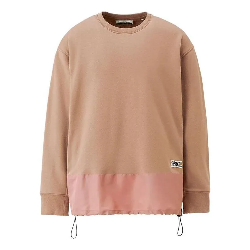 Onitsuka Tiger Drawstring T-Shirt 'Orange Pink' 2183A767-200 sold by KicksCrew