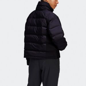 (WMNS) adidas Helionic Relaxed Fit Down Jacket 'Black' FT2563 sold by KicksCrew