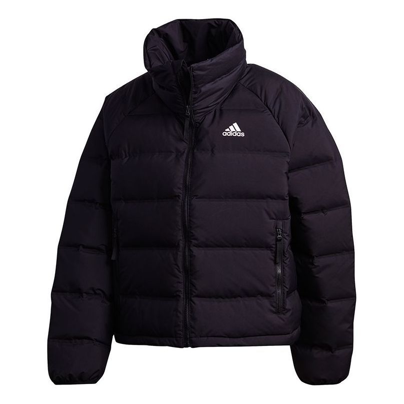 (WMNS) adidas Helionic Relaxed Fit Down Jacket 'Black' FT2563 sold by KicksCrew