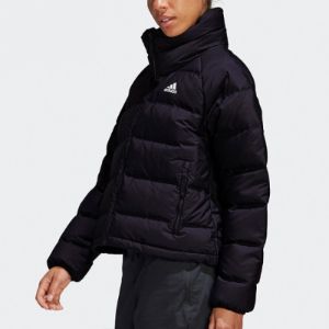 (WMNS) adidas Helionic Relaxed Fit Down Jacket 'Black' FT2563 sold by KicksCrew