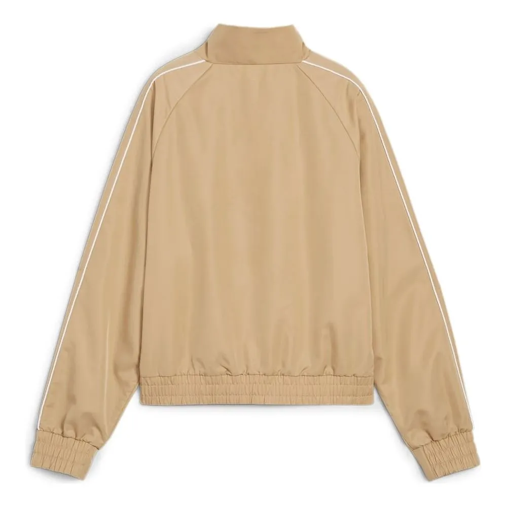 (WMNS) PUMA T7 Track Jacket 'Beige' 624217-83 sold by KicksCrew product image thumbnail 2
