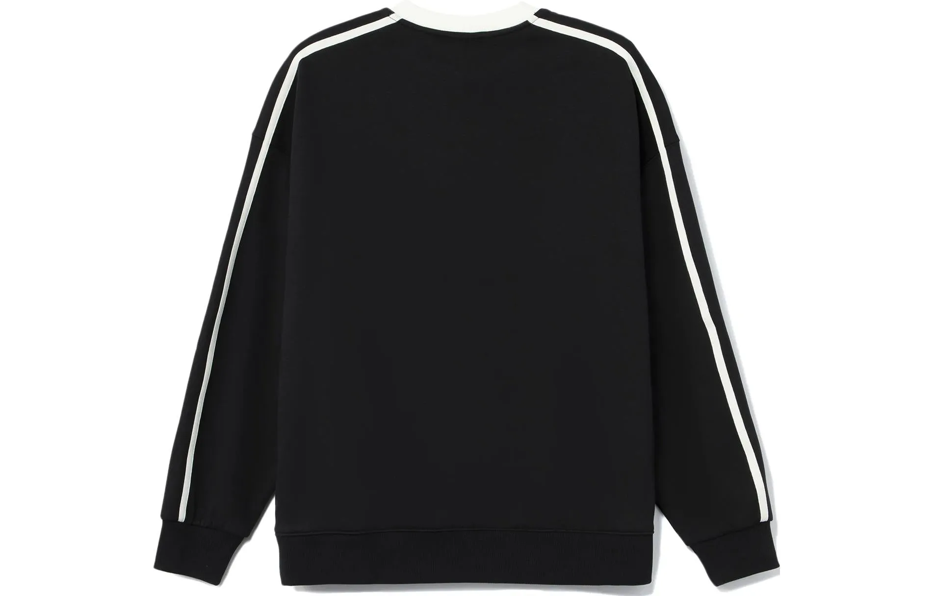 Li-Ning Striped Graphic Sweatshirt 'Black White' AWDT581-6 sold by KicksCrew product image thumbnail 2