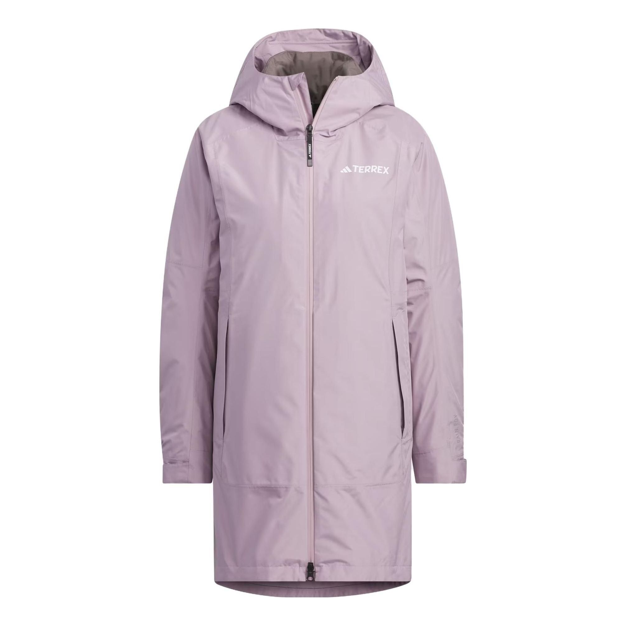 (WMNS) adidas Terrex 3-In-1 Rain.Rdy Super Inner Jacket 'Pink Brown' IP0728 sold by KicksCrew