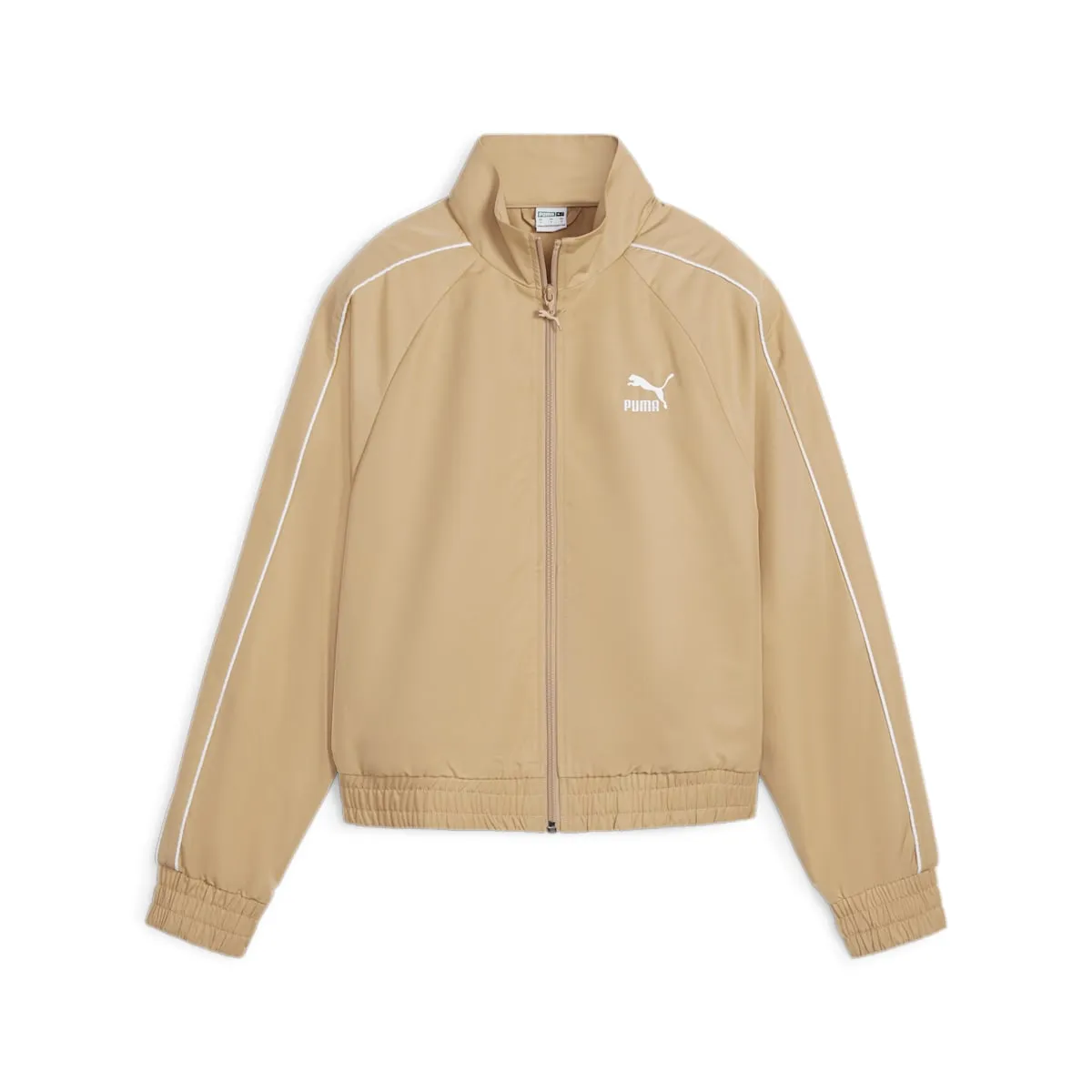 (WMNS) PUMA T7 Track Jacket 'Beige' 624217-83 sold by KicksCrew