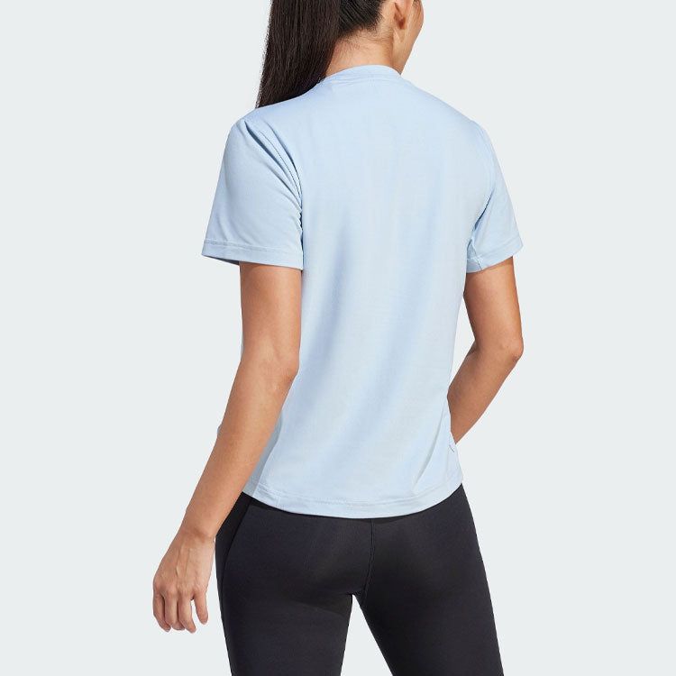 (WMNS) adidas Versatile Tee 'Blue' IL1366 sold by KicksCrew product image thumbnail 3