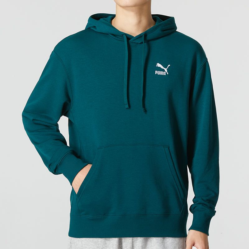Puma Classics Small Logo Training Hoodie 'Green' 537849-24 sold by KicksCrew product image thumbnail 3