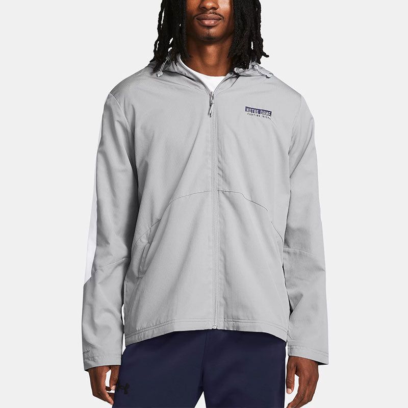 Under Armour University of Notre Dame Jacket 'Grey' 5120569-100 sold by KicksCrew product image thumbnail 3