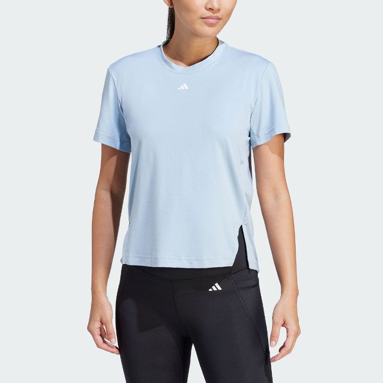 (WMNS) adidas Versatile Tee 'Blue' IL1366 sold by KicksCrew product image thumbnail 2