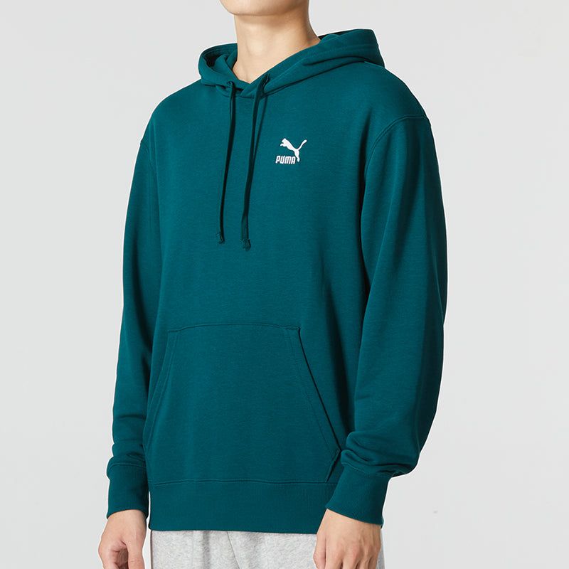 Puma Classics Small Logo Training Hoodie 'Green' 537849-24 sold by KicksCrew product image thumbnail 5