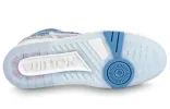 LOUIS VUITTON Trainer Sneakers 'White with Shiny Grey Blue Crystals' 1A8AI1 sold by KicksCrew