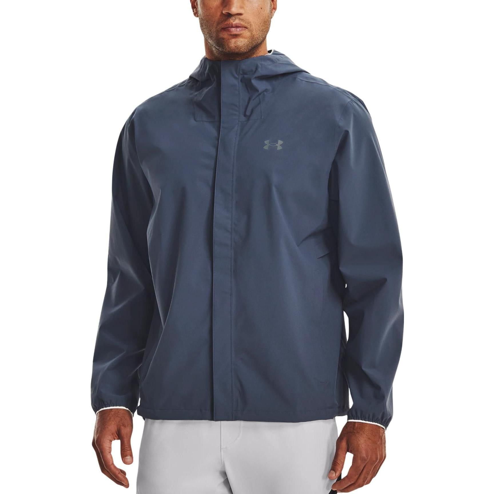 Under Armour Stormproof Cloudstrike Stretch Jacket 'Blue' 1376066-004 sold by KicksCrew product image thumbnail 4