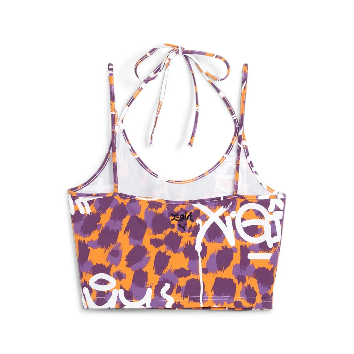 (WMNS) PUMA x X-girl Crop Top 'Orange Purple' 624722-46 sold by KicksCrew product image thumbnail 2