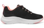 (WMNS) Skechers Vapor Foam Fresh Trend 'Black Pink White' 150024-BKPK sold by KicksCrew