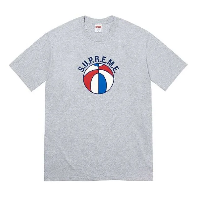 Supreme SS23 Week9 League T-shirt 'Grey' SUP-SS23-179 sold by KicksCrew