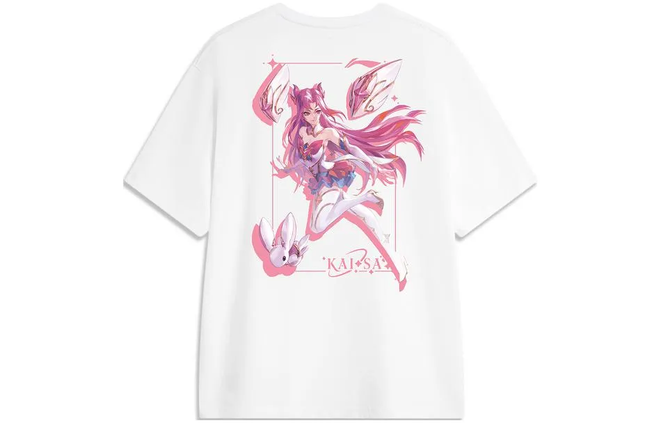 Li-Ning x League of Legends Graphic T-shirt 'White' AHSUA99-1 sold by KicksCrew product image thumbnail 2