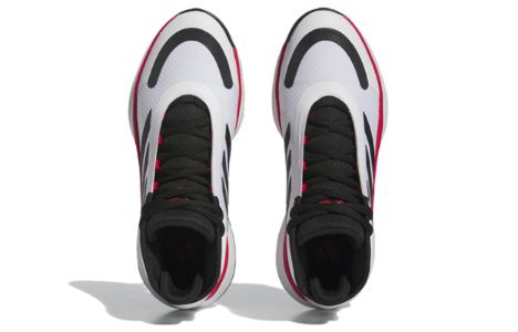 Adidas Bounce Legends Shoes 'White Black Scarlet' IE9277 sold by KicksCrew
