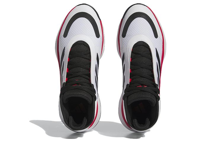 Adidas Bounce Legends Shoes 'White Black Scarlet' IE9277 sold by KicksCrew product image thumbnail 4