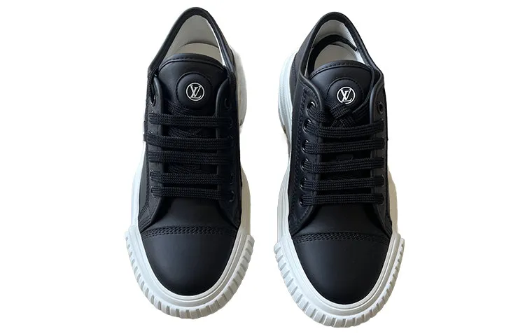 (WMNS) LOUIS VUITTON Squad Trainers 'Black' 1AADRM sold by KicksCrew product image thumbnail 4