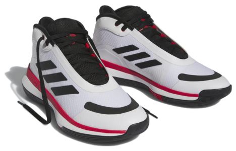 Adidas Bounce Legends Shoes 'White Black Scarlet' IE9277 sold by KicksCrew