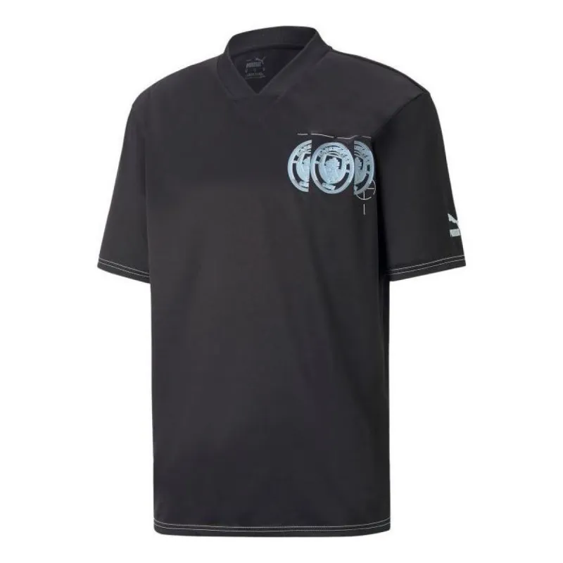 Puma Manchester City Printed Jersey 'Black' 767806-11 sold by KicksCrew