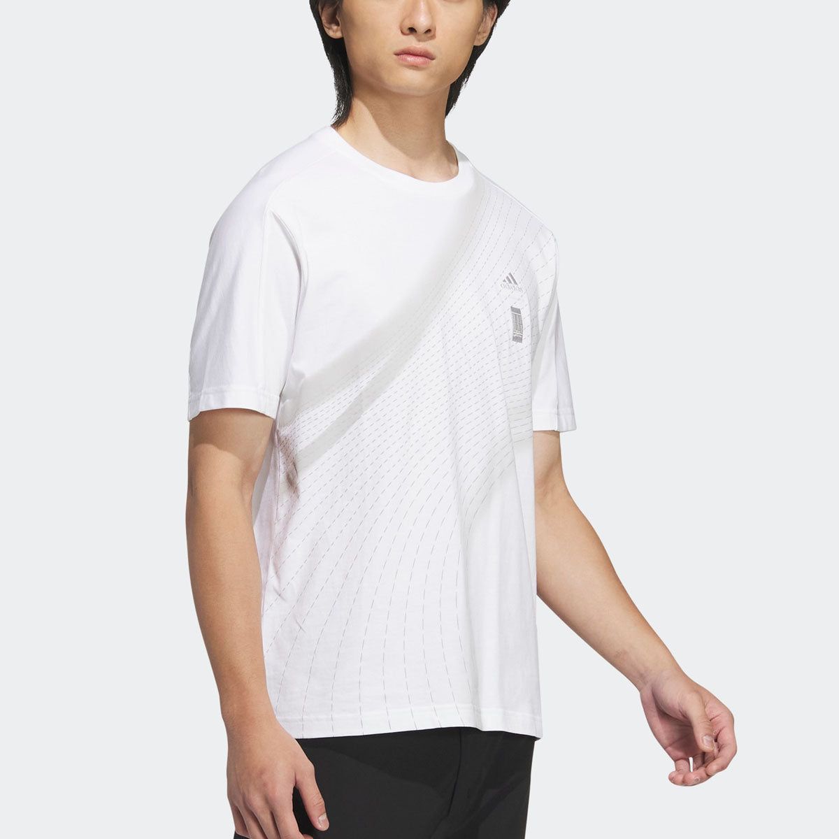 Adidas WUJI GFX T-Shirt 'White' IA8092 sold by KicksCrew product image thumbnail 4
