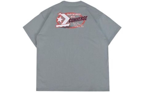 Converse Retro Sail Boat Graphic T-shirt 'Grey' 10025441-A03 sold by KicksCrew
