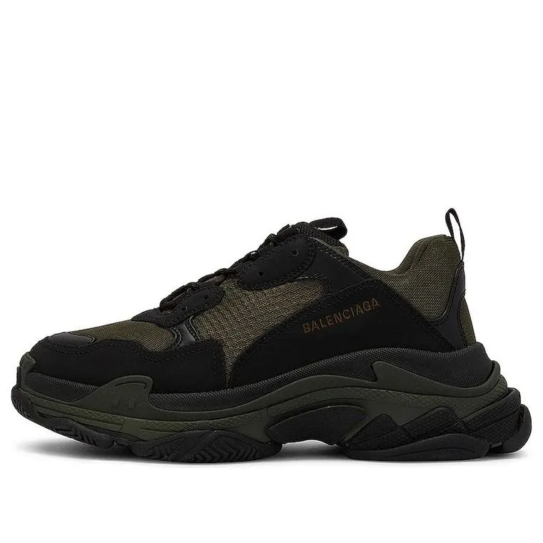 Balenciaga Triple S Sneakers 'Olive Green Black' 536737W2FW24010 sold by KicksCrew