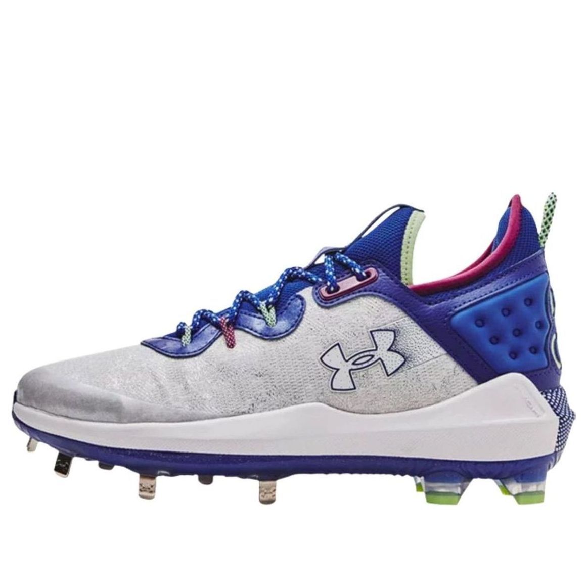 Under Armour Harper 8 Elite TPU Baseball Cleats 'White Royal' 3026588-104 sold by KicksCrew