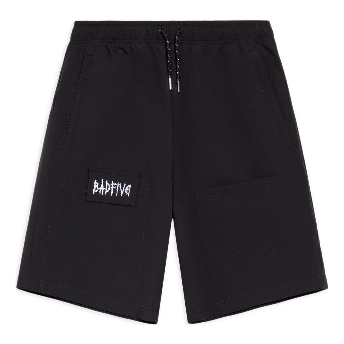 Li-Ning BadFive Graphic Shorts 'Black' AKSS377-2 sold by KicksCrew