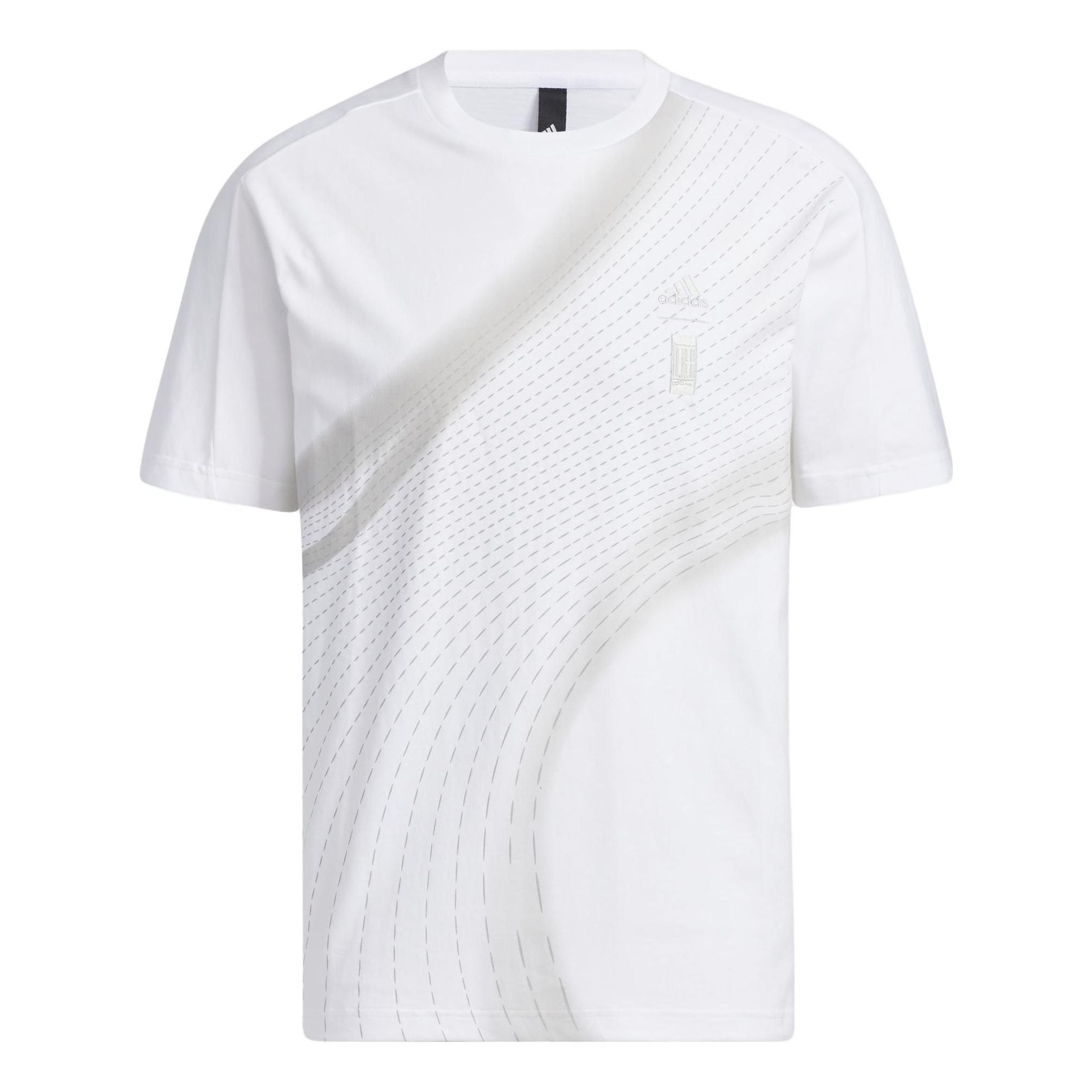Adidas WUJI GFX T-Shirt 'White' IA8092 sold by KicksCrew