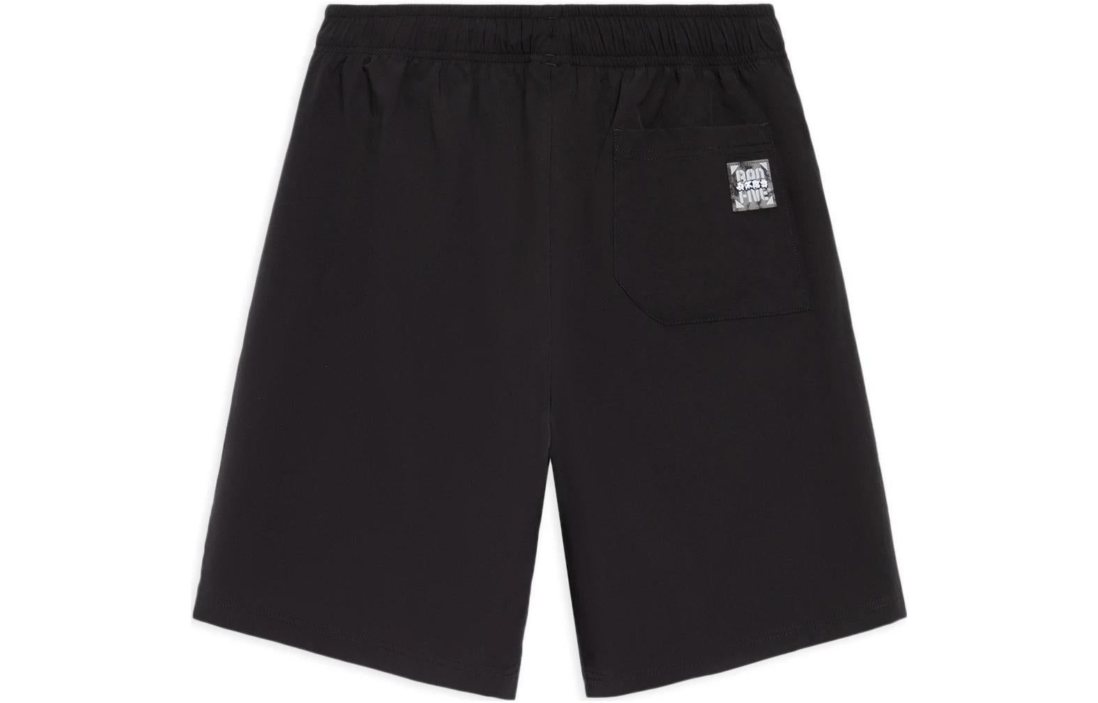 Li-Ning BadFive Graphic Shorts 'Black' AKSS377-2 sold by KicksCrew product image thumbnail 2