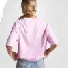 (WMNS) Converse Flaming Logo Oversized T-Shirt 'Pink' 10026466-A03 sold by KicksCrew