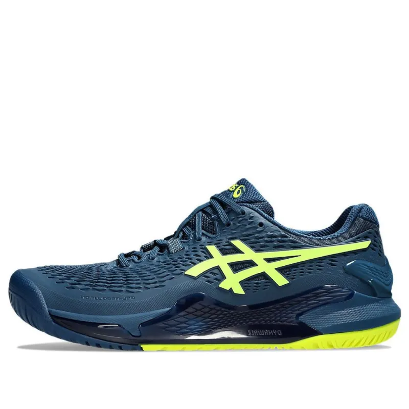 ASICS Gel-Resolution 9 'Mako Blue Safety Yellow' 1041A330-404 sold by KicksCrew