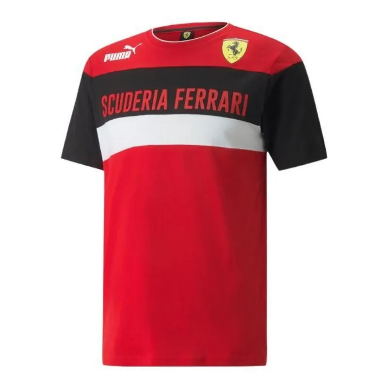 Puma Ferrari Race SDS Short Sleeve T-Shirt 'Red' 533743-02 sold by KicksCrew