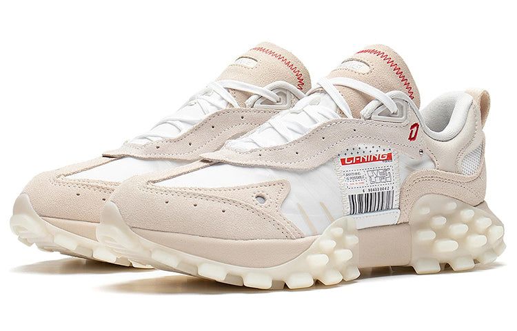 (WMNS) Li-Ning Overload 'Grey Beige' AZGS082-1 sold by KicksCrew product image thumbnail 3