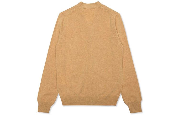 COMME des GARCONS PLAY Cardigan White Heart 'Camel' AZ-N066-051-2 sold by KicksCrew product image thumbnail 2