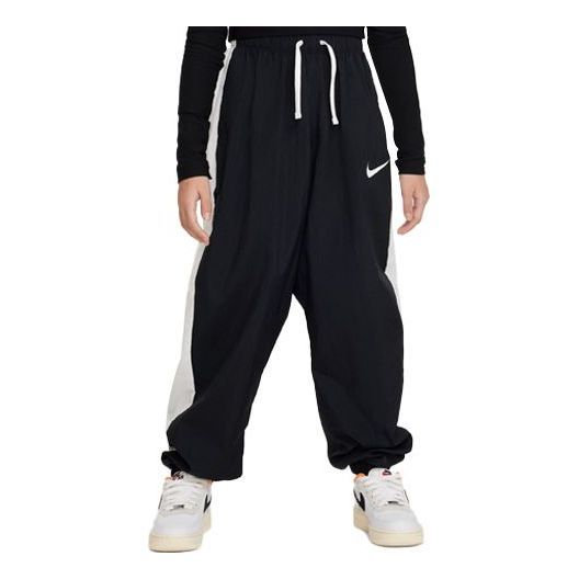 (GS) Nike Sportswear Woven Jogger Pants 'Black' FB1269-010 sold by KicksCrew
