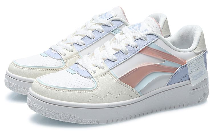 (WMNS) Li-Ning Sport Leisure 'White Pink Blue' AGCQ378-8 sold by KicksCrew product image thumbnail 3