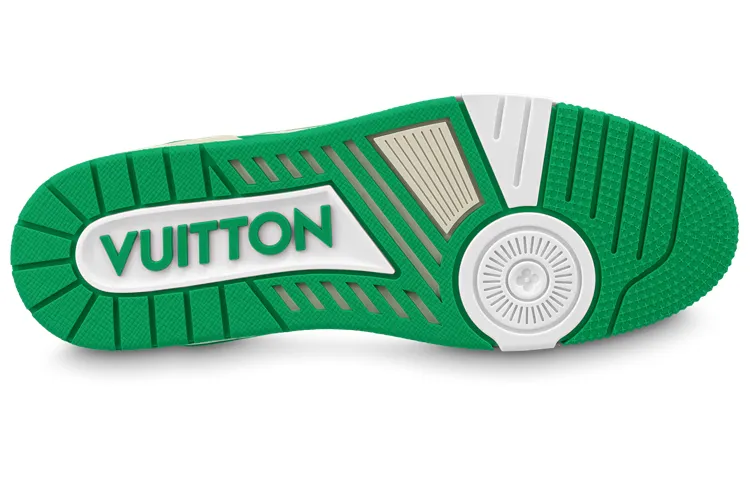 LOUIS VUITTON LV Trainers 'White Green' 1ABNIS sold by KicksCrew product image thumbnail 4