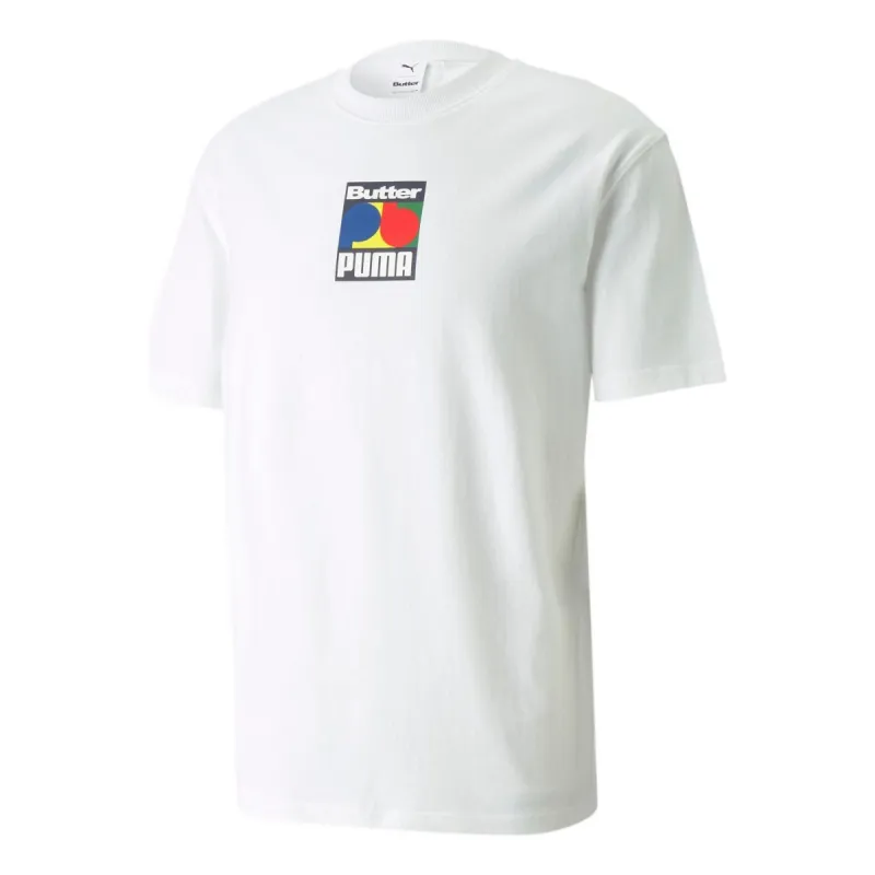 Puma X Butter Goods Graphic T-Shirt 'White' 534058-02 sold by KicksCrew