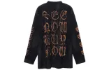 Balenciaga Heavy Metal Long Sleeve T-Shirt Oversized Fit 'Black Faded' 739783TOVE11055 sold by KicksCrew