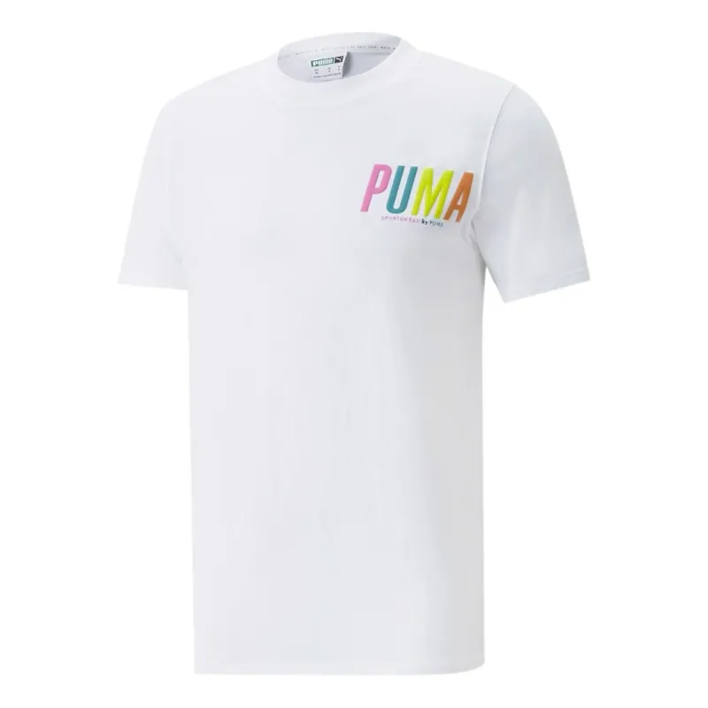 Puma SWxP Graphic Tee 'White' 533623-02 sold by KicksCrew