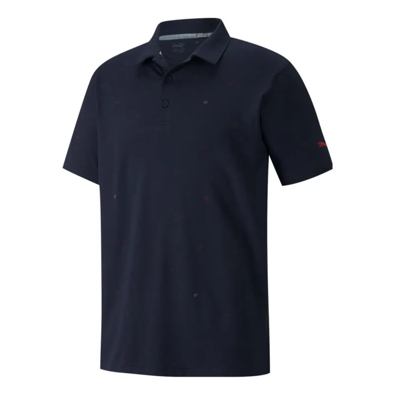 Puma Cloudspun Love Golf Polo Shirt 'Navy' 533854 sold by KicksCrew